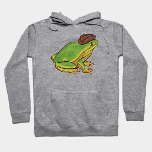 Cowboy Hat Frog Hoodie